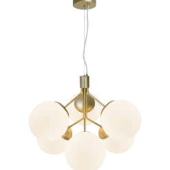 Nordlux Ivona 6-spot pendel messing