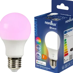 Nordlux smart pære colour LED E27 A60 8W RGB