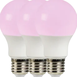 Nordlux smart pære colour LED E27 A60 8W RGB 3 pak