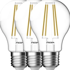 Nordlux smart pære E27 A60 CCT 4,7W klar 3 pak