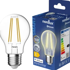 Nordlux smart pære LED E27 A60 CCT 4,7W klar