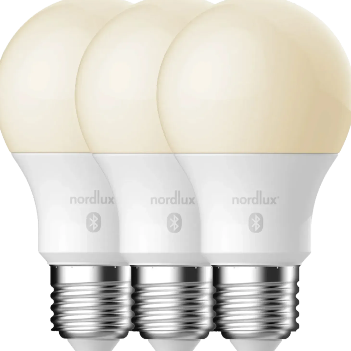 Nordlux smart pære LED E27 A60 SMD 7W hvid 3 pak