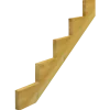NSH trappevange 5 - trin trykimpr. træ