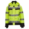 Ocean Åbo Stretch vandtæt arbejdsjakke dame hi-vis gul/sort str. XS