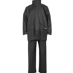 Ocean regntøj regnsæt PU sort str. 2XL