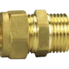 Overgangsnippel klemring Ø 1/2"x10 mm
