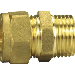 Overgangsnippel klemring Ø 1/2"x10 mm
