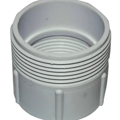 Overgang 1 1/4"x1 1/2" hvid plast