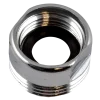 Overgang 1/2"x3/4" krom
