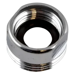 Overgang 1/2"x3/4" krom