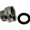 Overgang 3/4"x1/2" krom