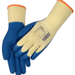 OX-ON Flexible Comfort 1302 handske gul/blå str. CE 08