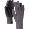 OX-ON 13300 Knitted Comfort grå handske m/sorte dotter str. CE10