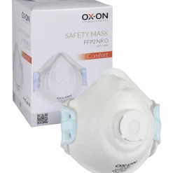 OX-ON maske m. ventil 10 stk
