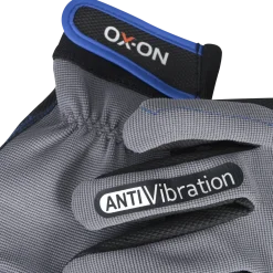 OX-ON Vibration 12000 vibrationshandske sort/grå str. CE 10