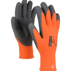 OX-ON Winter Basic 3000 vinterhandske orange/sort str. CE 11