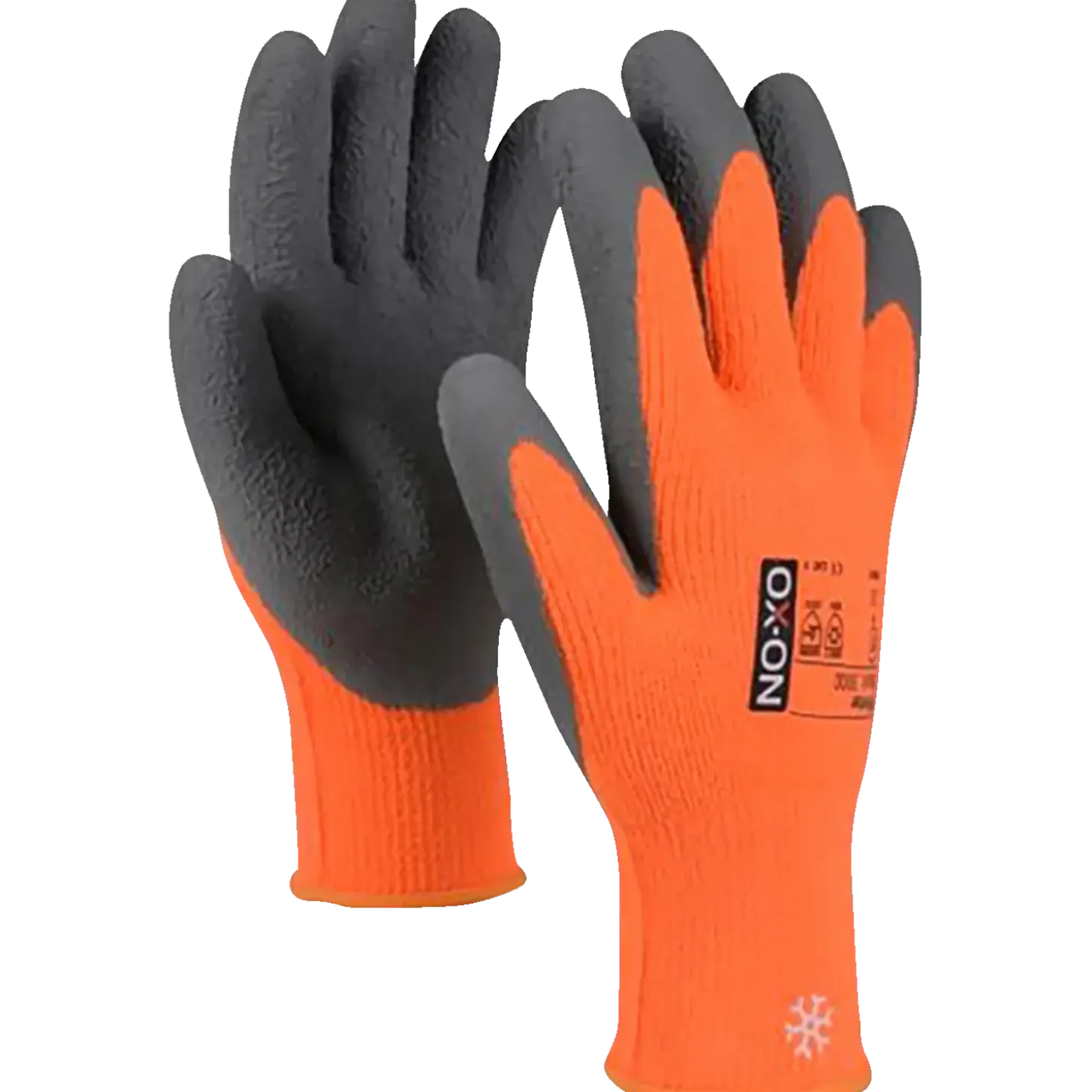OX-ON Winter Basic 3000 vinterhandske orange/sort str. CE 11