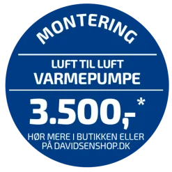 Panasonic Split Z35 varmepumpe gulvmodel WiFi-ready 6,2 kW