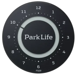 Park Life parkeringsskive - sort