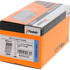 Paslode AF16 dykker 20° 1,6x45 mm elforzink. 2000 stk