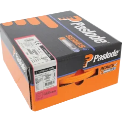 Paslode ringsøm 34° papirbåndet 3,1x98 mm varmforzinket 2500 stk + 2 gas