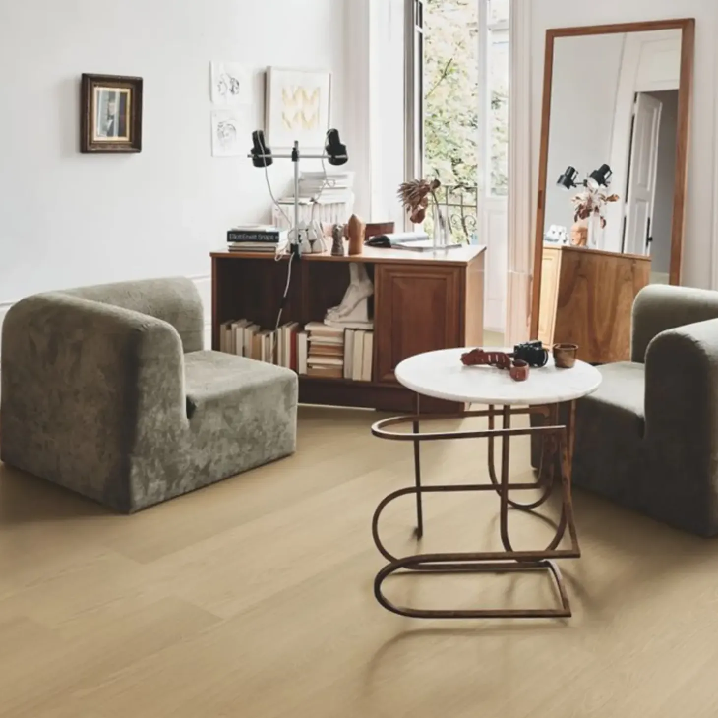 Pergo Lillehammer laminatgulv 212x1380x9 mm select beige oak