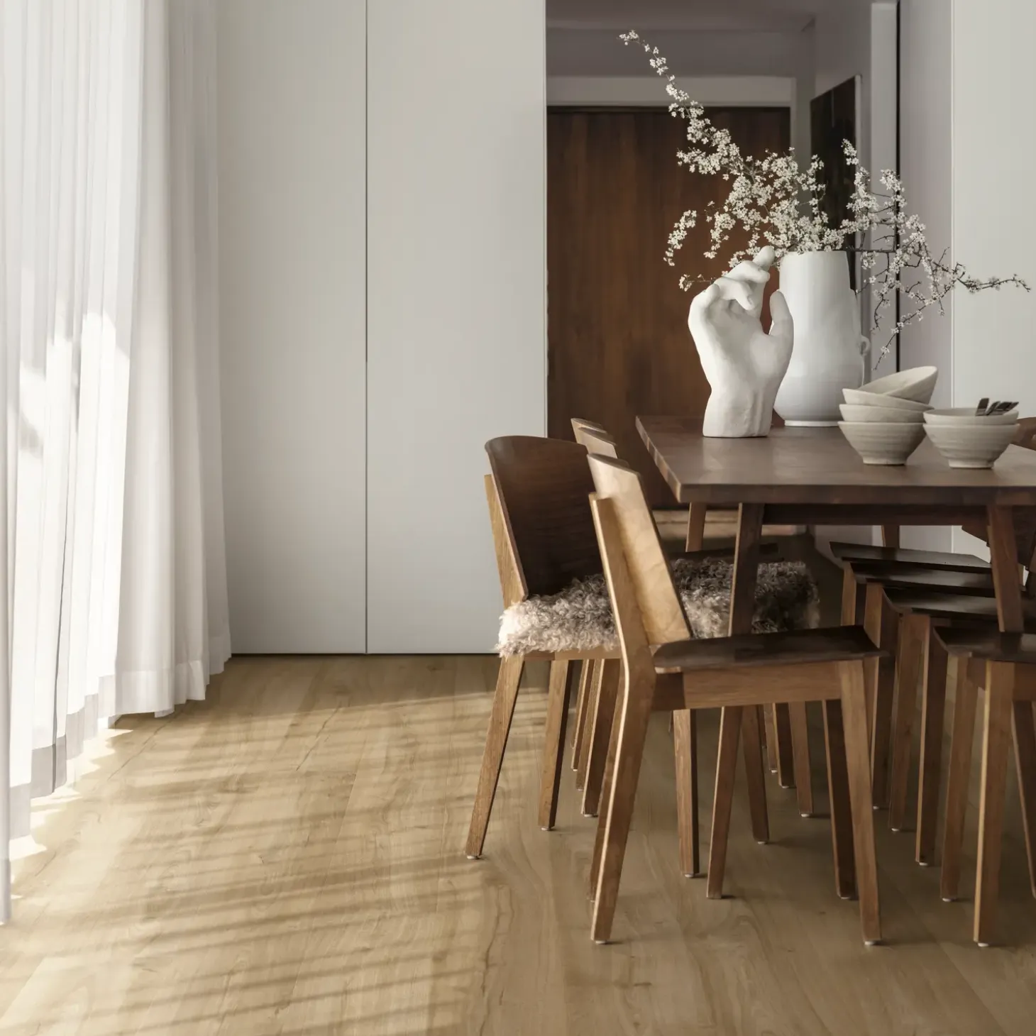 Pergo Trondheim laminatgulv 211x2050x9,5 mm beige oak