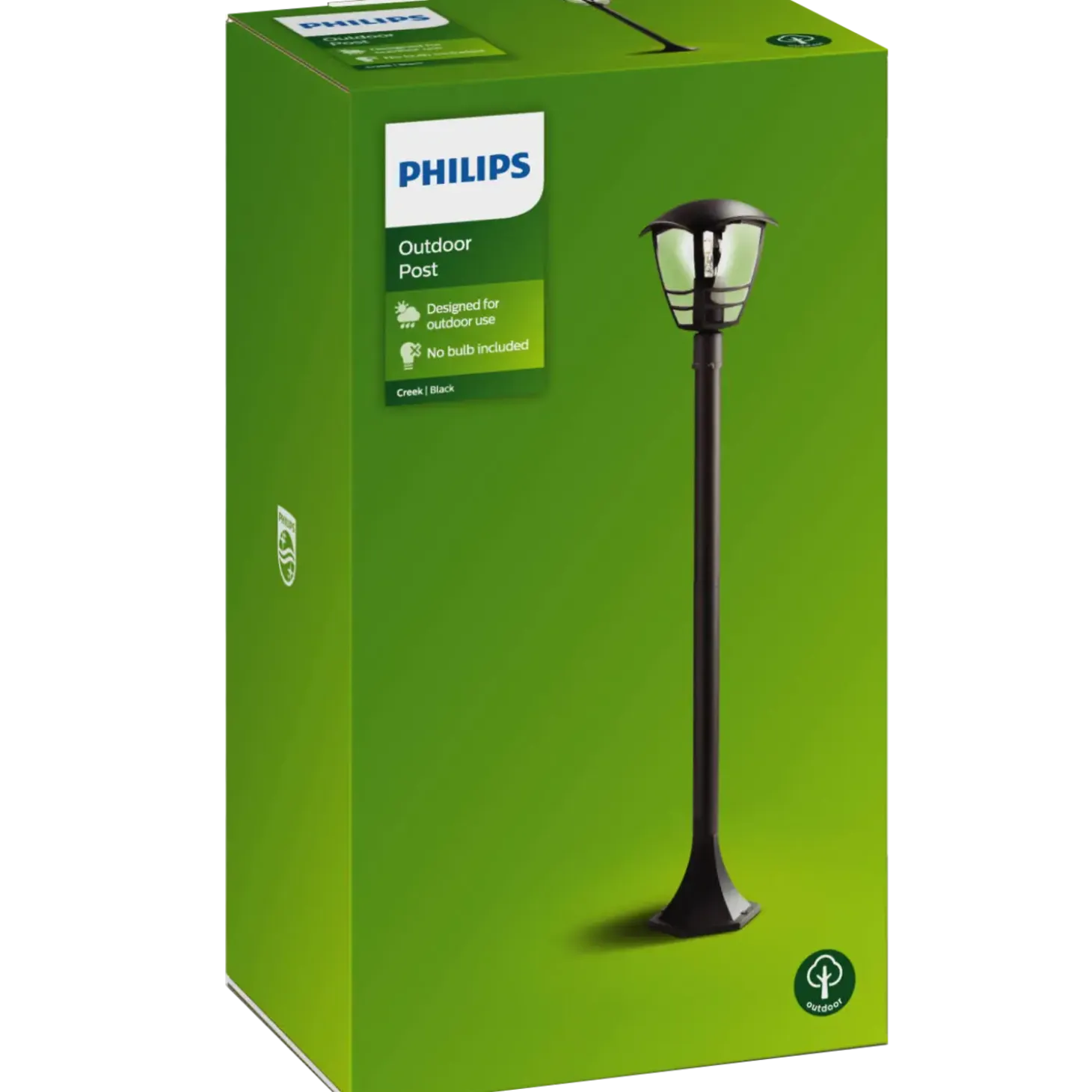 Philips Creek havelampe sort
