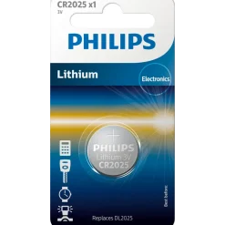 Philips CR2025 knapcellebatteri 1 stk.
