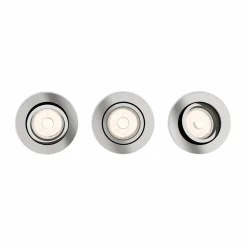 Philips Donegal indbygningsspot 3 stk krom
