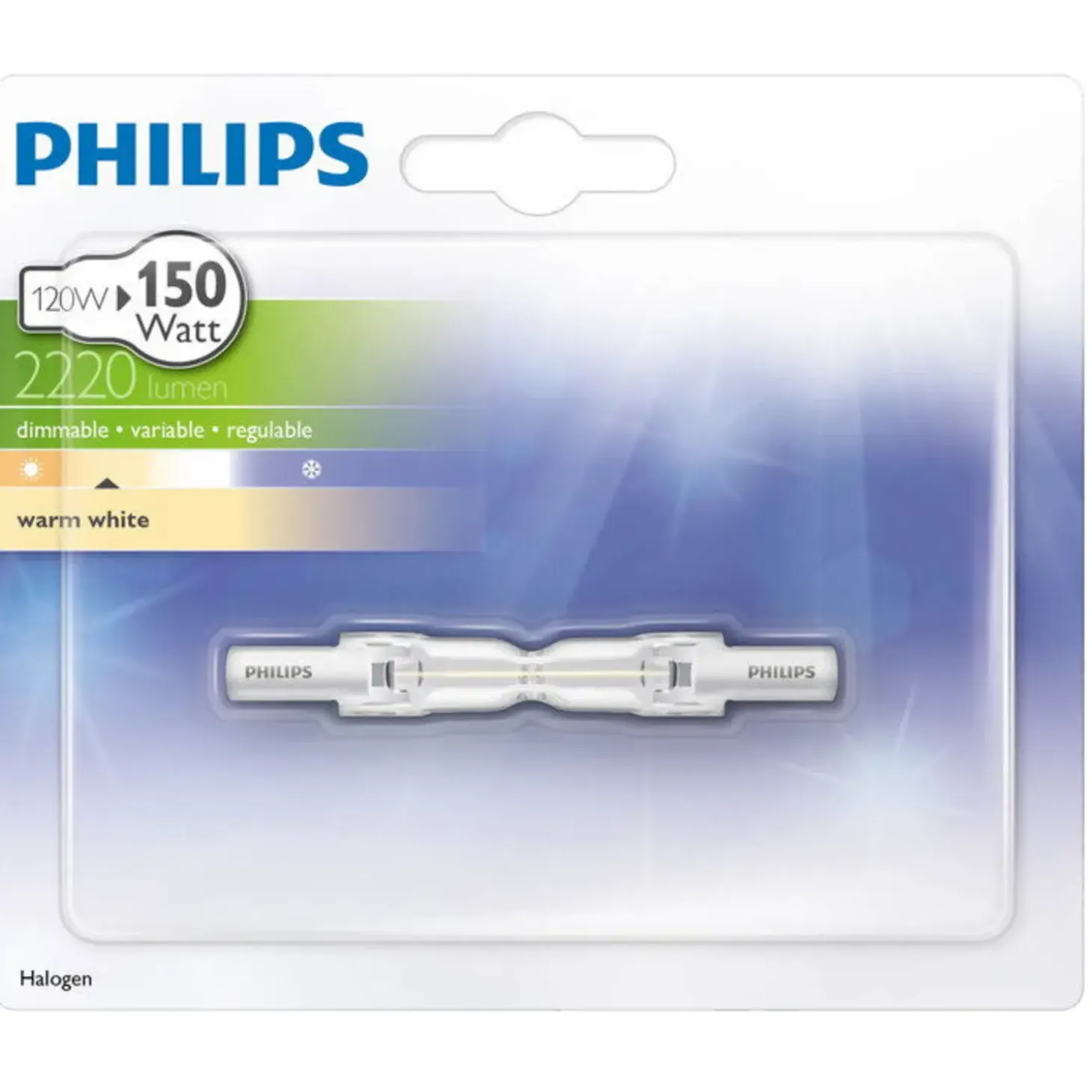 Philips Ecohalo Linear pære 78 mm 120W