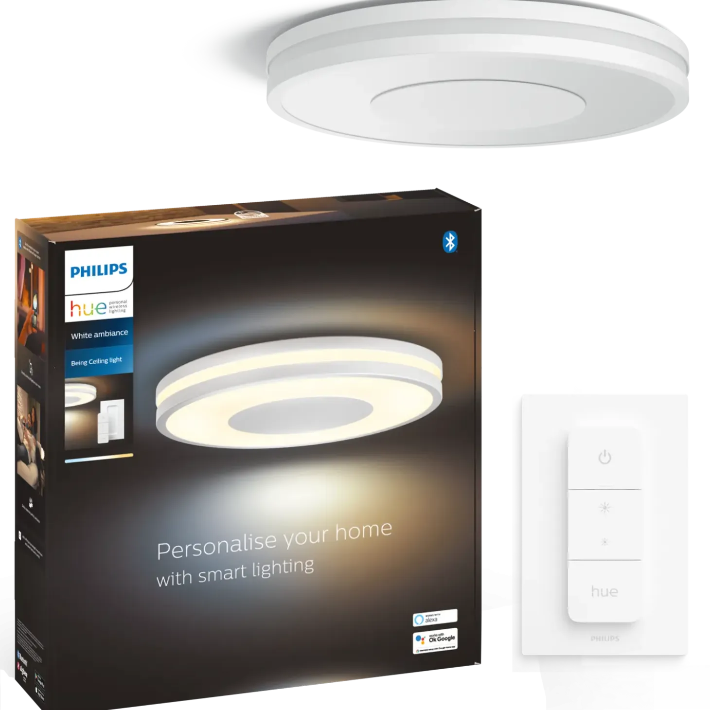 Philips Hue Being loftslampe LED hvid