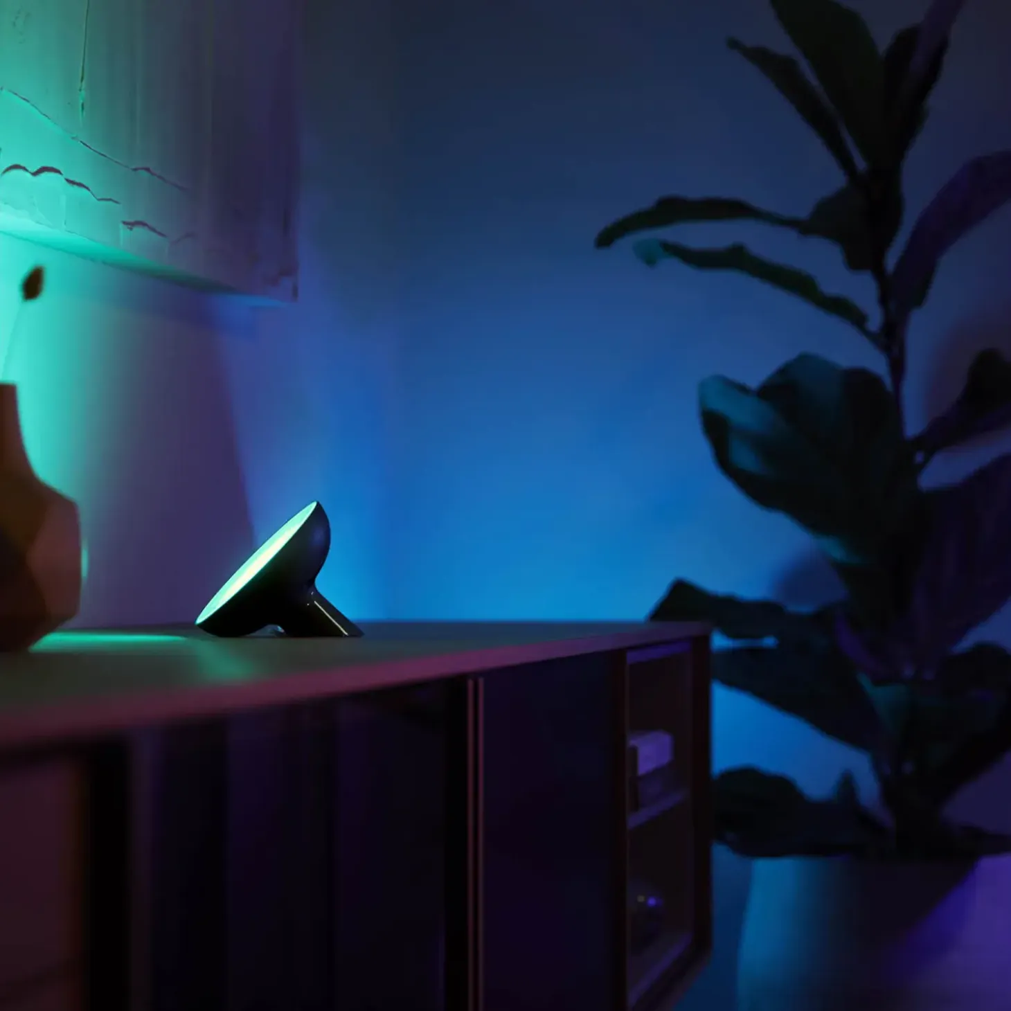 Philips Hue Bloom bordlampe LED sort