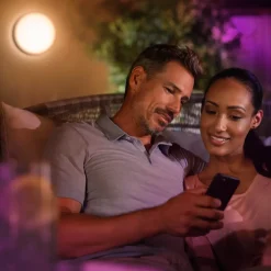 Philips Hue Daylo udendørs væglampe 15W sort