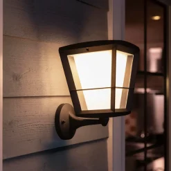 Philips Hue Econic udendørs væglampe sort