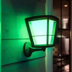 Philips Hue Econic udendørs væglampe sort