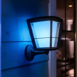 Philips Hue Econic udendørs væglampe sort