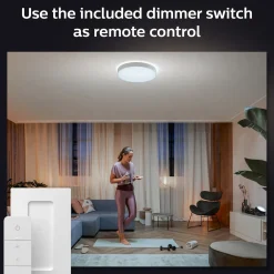 Philips Hue Enrave L plafond Ø42,5 cm 33,5W hvid