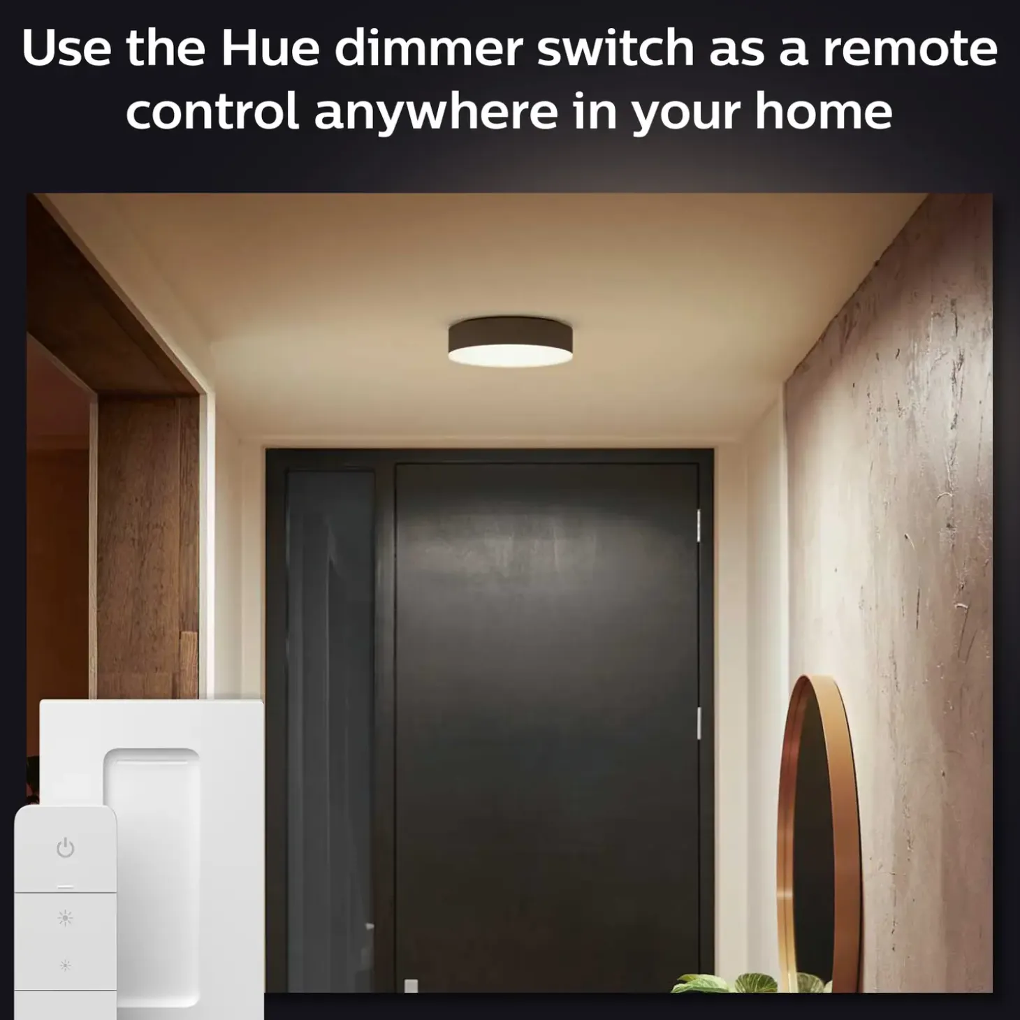 Philips Hue Enrave M plafond Ø38,1 cm 19,2W sort
