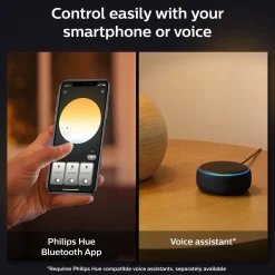 Philips Hue Enrave S plafond Ø26,1 cm 9,6W sort