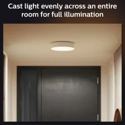 Philips Hue Enrave S plafond Ø26,1 cm 9,6W hvid