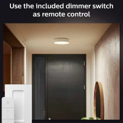 Philips Hue Enrave S plafond Ø26,1 cm 9,6W hvid