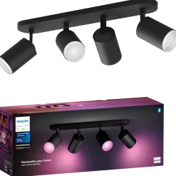 Philips Hue Fugato 4 spots sort