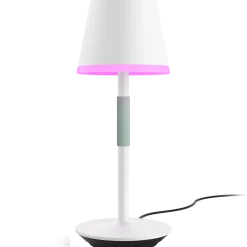 Philips Hue go bærbar opladelig bordlampe hvid