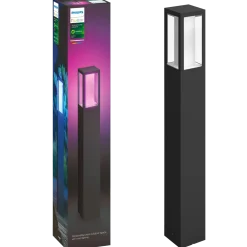 Philips Hue Impress udendørs søjlelampe 2x8W sort