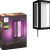 Philips Hue Impress udendørs væglampe 2x8W sort
