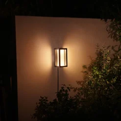 Philips Hue Impress udendørs væglampe 2x8W sort