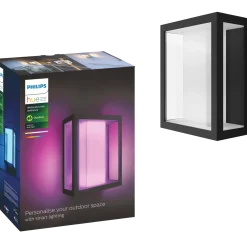 Philips Hue Impress udendørs væglampe sort