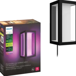 Philips Hue Impress udendørs væglampe sort