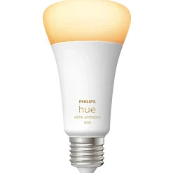 Philips Hue LED pære E27 13W A67 hvid ambiente